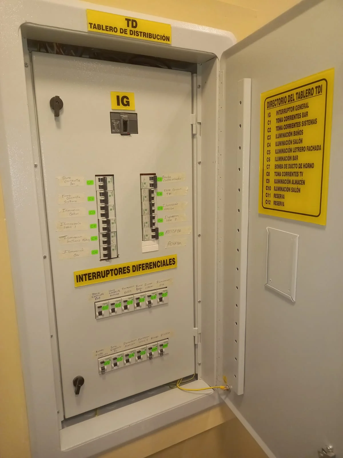 Electricidad industrial y residencial